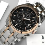 The Executive Chronograph: Dual-Tone Precision & Technical Mastery