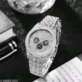 The Diamond Sovereign: Full Pave Chronograph Edition