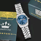 The Prestige Calendar: Fluted Bezel & Diamond-Dial Classic